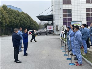 盛锦公司3月28日全员实战消防演练